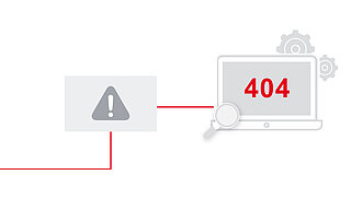 Fehler 404 - Seite nicht gefunden